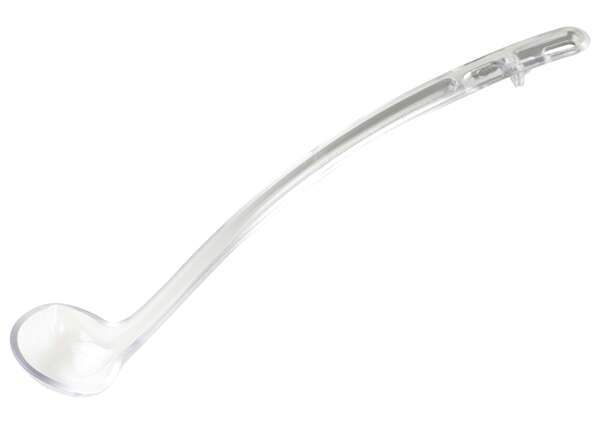 - CVLD-13C, 13-Inch, 1-Ounce Clear Polycarbonate Ladle, EA