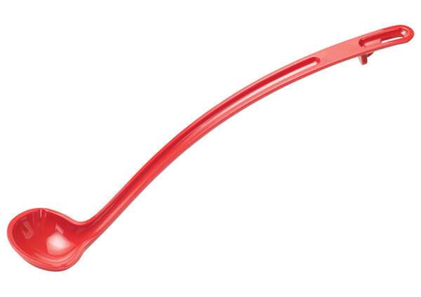 - CVLD-13R, 13-Inch, 1-Ounce Red Polycarbonate Ladle