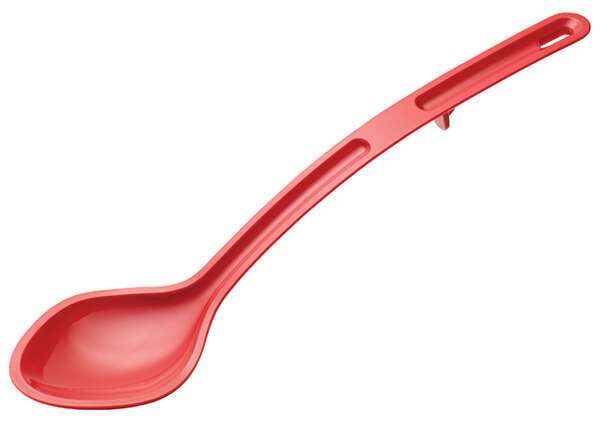 - CVSS-13R 13-Inch CURV™ Red Polycarbonate Serving Spoon, EA
