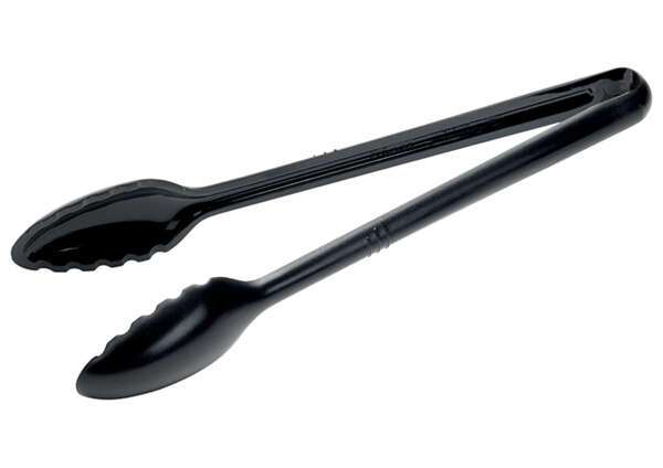 - CVST-12K 12-Inch CURV™ Black Polycarbonate Serving Tongs, EA