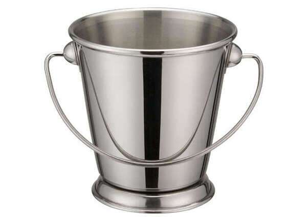 - DDSA-105S, 3.5-Inch Dia Stainless Steel Mini Serving Pail with Handle