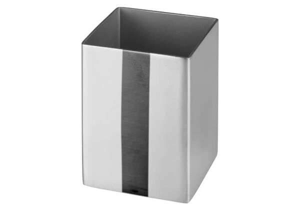 - DDSG-102S, 1.75-Inch Square Stainless Steel Sugar Packet Holder