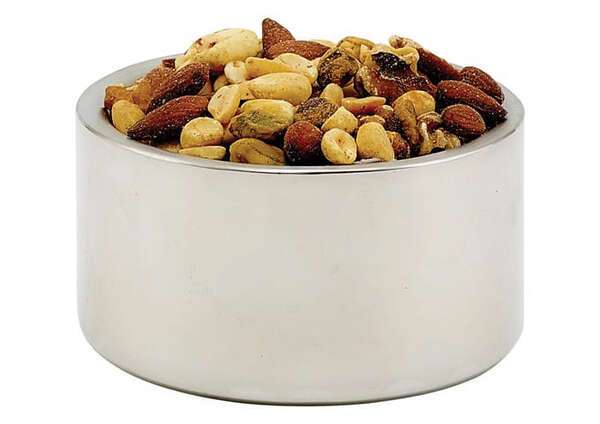 DWCC-5, 5-Inch Diameter Solid Double-Wall Wine Coaster with Satin Finish