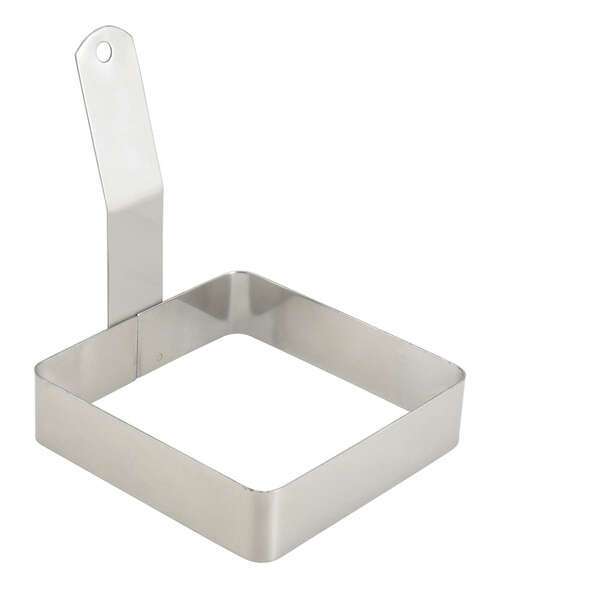 - EGRS-44, 4x4-Inch Square Egg Ring, Stainless Steel