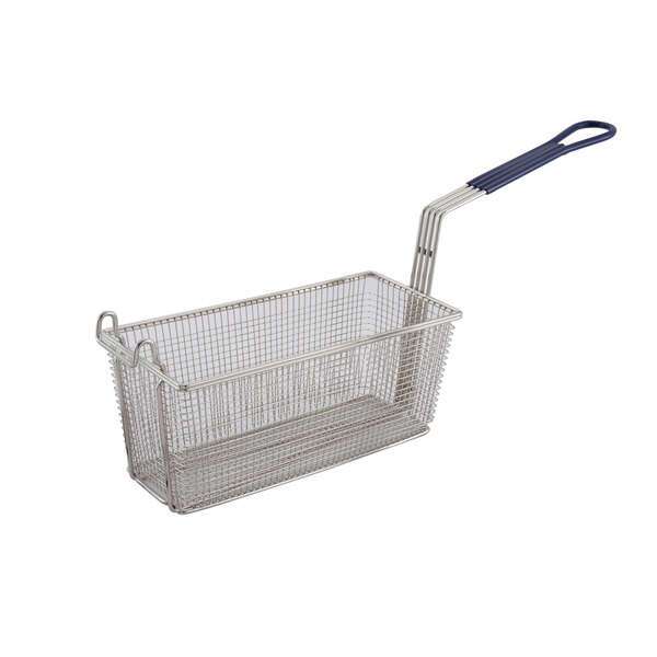 - FB-20, 13.25x5.6x.5.9-Inch Fry Basket with Blue Handle
