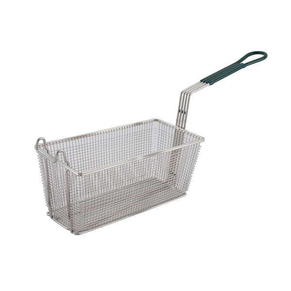 - FB-30, 13.25x6.5x5.9-Inch Fry Basket with Green Handle