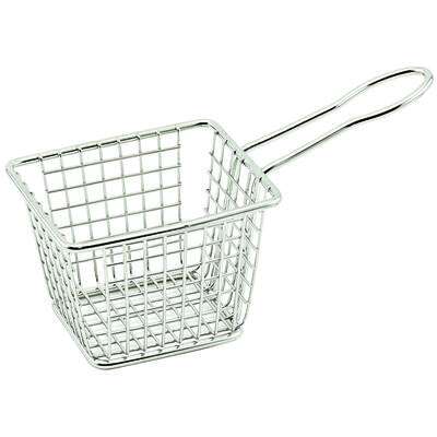 - FBM-433T, 4x3x3-Inch Rectangular Mini Fry Basket