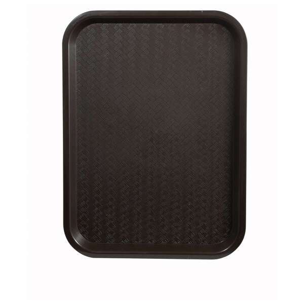 - FFT-1418B, 14x18-Inch Brown Plastic Fast Food Tray