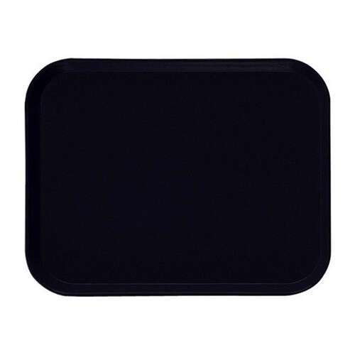 Winco FGT-1216K, 12x16-Inch Black Rectangular Fiberglass Market Tray, NSF (Discontinued)