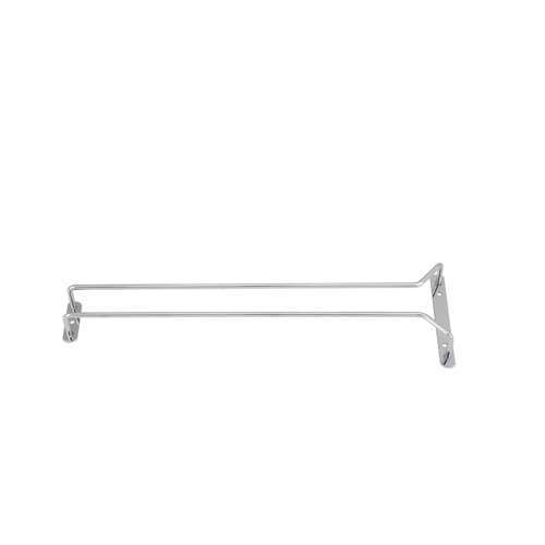 - GHC-16, 16-Inch Glass Hanger Rack, Chrome Plated
