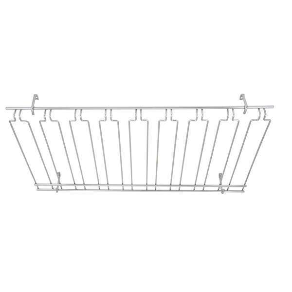 - GHC-1836, 18x36x4-Inch Overhead Glass Rack, Chrome Plated