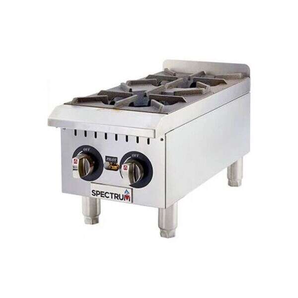 Winco GHP-2, 12-Inch 2-Burner Spectrum Gas Hot Plate (Discontinued)