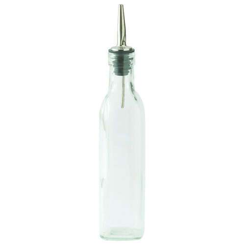 - GOB-8, 8-Ounce Glass Oil or Vinegar Cruet with Pourer