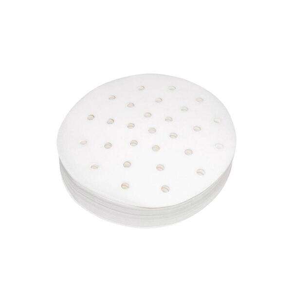 HBP-PR100 4-inch Round Perforated Patty Paper, 10 Packs of 500
