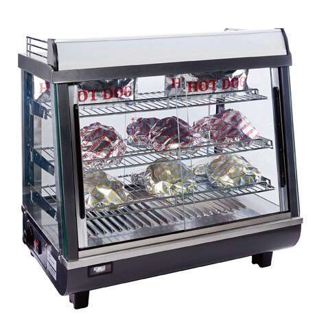 Winco HDM-26, Heated Display Merchandiser, 120V, 1050W, 26-Inch Wide