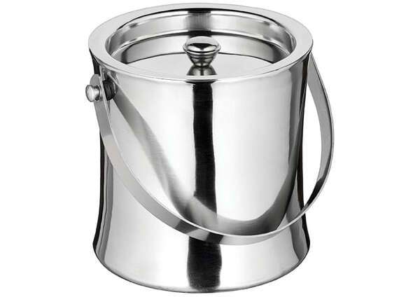 - ICB-60, 60-Ounce Stainless Steel Double-Wall Ice Bucket