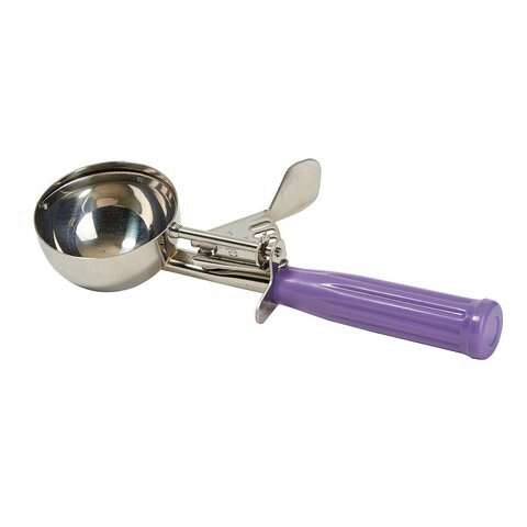 - ICD-10P, Ice Cream Disher with Purple Handle, Size 10, Allergen Free