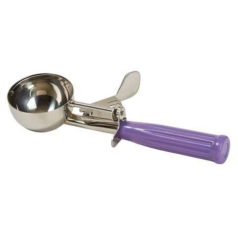- ICD-12P, Ice Cream Disher with Purple Handle, Size 12, Allergen Free