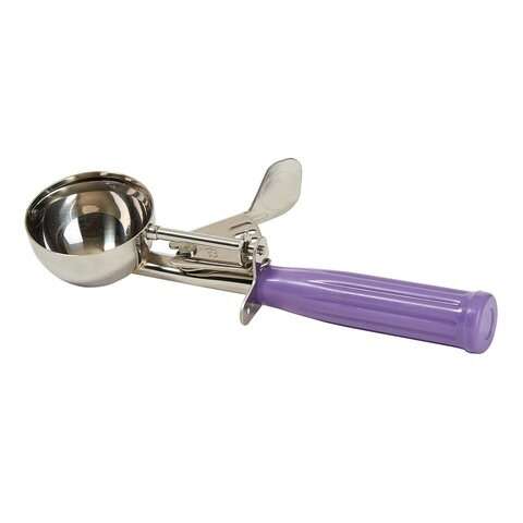 - ICD-16P, Ice Cream Disher with Purple Handle, Size 16, Allergen Free