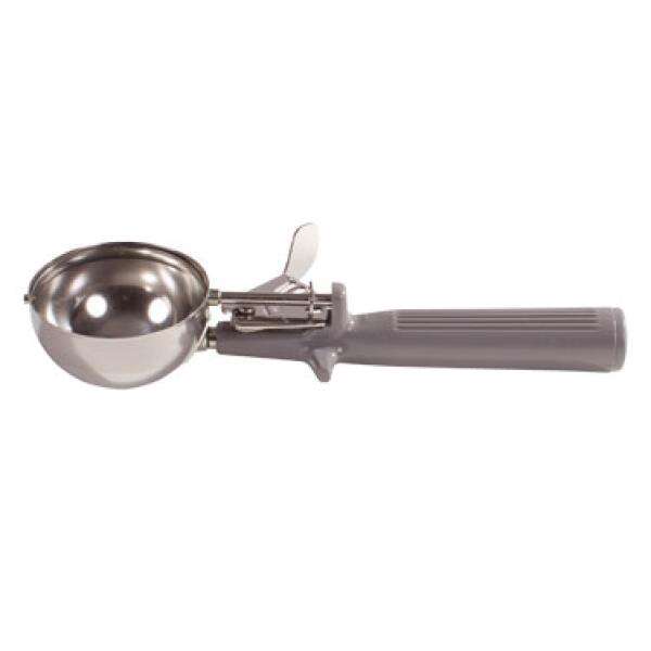 - ICOP-8, 4-Ounce Deluxe Disher with One-Piece Gray Handle, Size 8, NSF