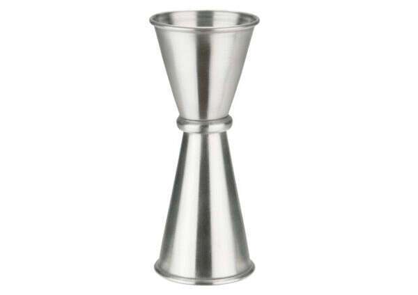 - J-8, 1 Oz x 1.25 Oz Stainless Steel Japanese-Style Jigger