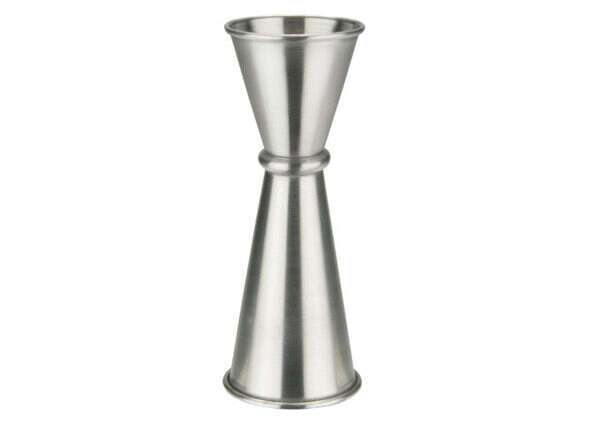 - J-9, 1 Oz x 2 Oz Stainless Steel Japanese-Style Jigger