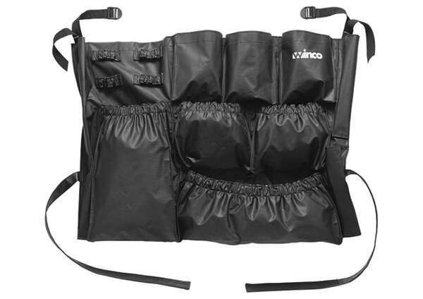 Winco JCB-2920, 29x20-inch Black Nylon Caddy Bag for 32/44 Gallon Container, EA (Discontinued)