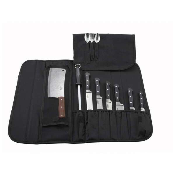 - KBG-10, 10-Piece Black Cutlery Knife Bag