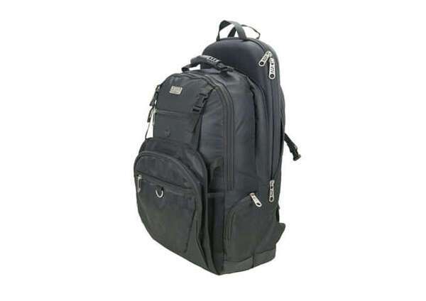 - KBP-S, 15x26-Inch Polyester Cutlery Backpack with Inner Knife Case Set, Black