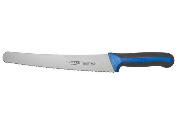 - KSTK-102 10-Inch Blade Sof-Tek Wide Bread Knife with Soft-Grip Handle, EA