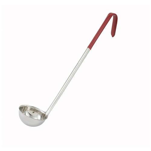 - LDC-2, 2-Ounce One-Piece Red Ladle