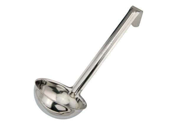 - LDI-30SH, 3 Oz 6.5-Inch One Piece Stainless Steel Soup Short Handle Ladle, NSF