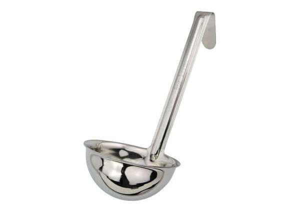 - LDI-60SH, 6 Oz 6.5-Inch One Piece Stainless Steel Soup Short Handle Ladle, NSF