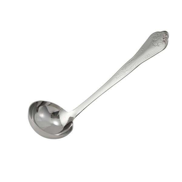 - LE-2, 2-Ounce Elegance Gravy Ladle, Stainless Steel