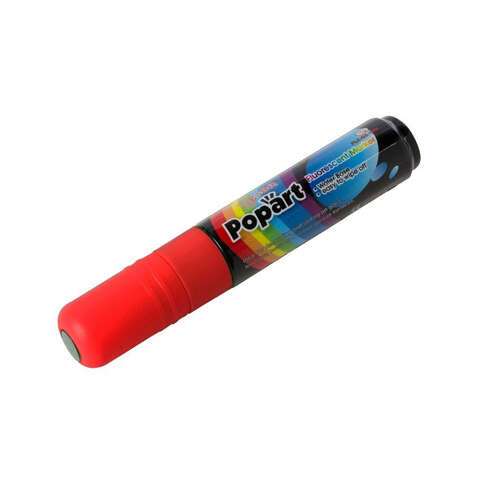 Winco MBPM-R, Deluxe Plus Neon Marker, Red