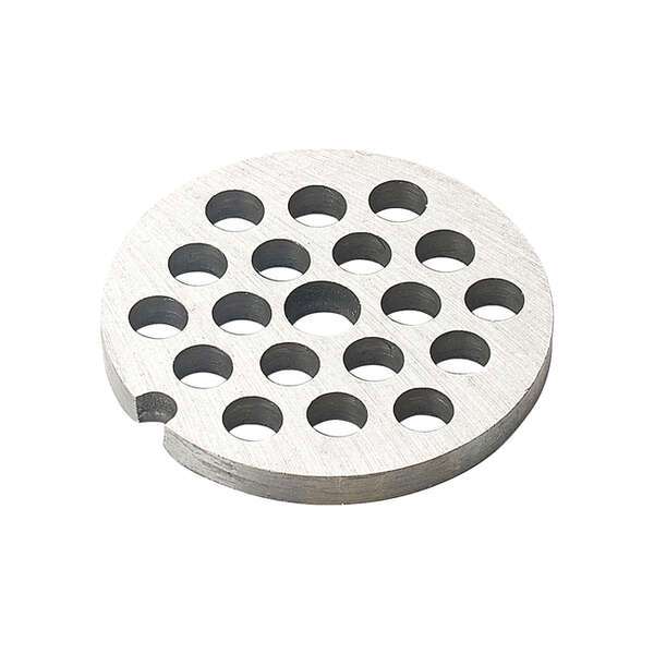 Winco MG-10516, Grinder Plate for MG-10,#10, 5/16-Inch(8mm), Iron