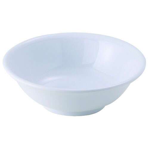Winco MMB-22W, 22-Ounce 6.88-Inch Diameter Rimless Melamine Bowls, White, 1 Dozen, NSF