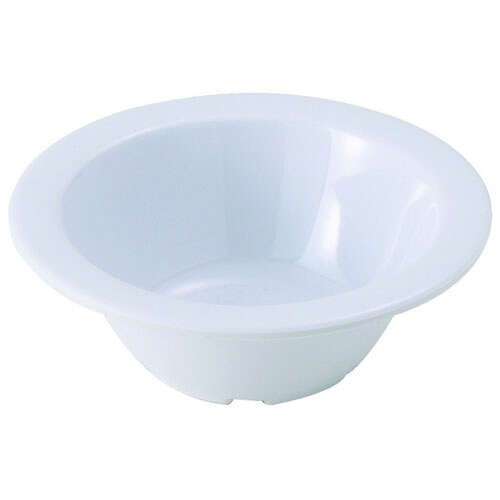 Winco MMB-4W, 4-Ounce 4.75-Inch Diameter Melamine Fruit Bowls, White, 1 Dozen, NSF