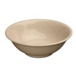 Winco MMB-52, 52-Ounce 8.75-Inch Diameter Rimless Melamine Bowls, Tan, 1 Dozen, NSF