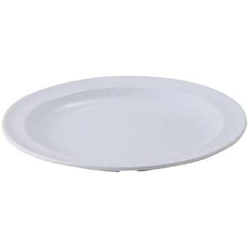 - MMPR-6W, 6.5-Inch Round Melamine Plates, White, 1 Dozen, NSF