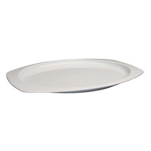 Winco MMPT-1510W, 15x10.63-Inch Rectangular Melamine Platters, White, 1 Dozen, NSF (Discontinued)