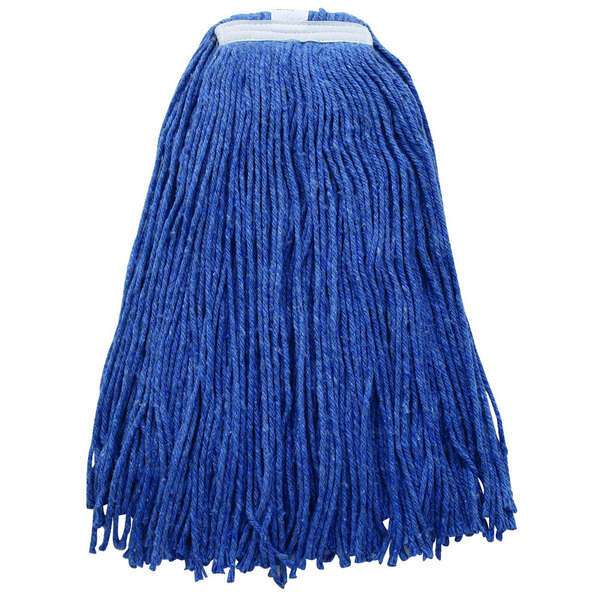 Winco MOPH-32C, 32-Ounce 800G Premium Blue Yarn Mop Head, Cut Head (Discontinued)