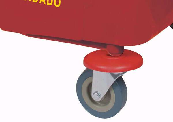 MPB-36R, 36-Quart Red Mop Bucket with Wringer, EA