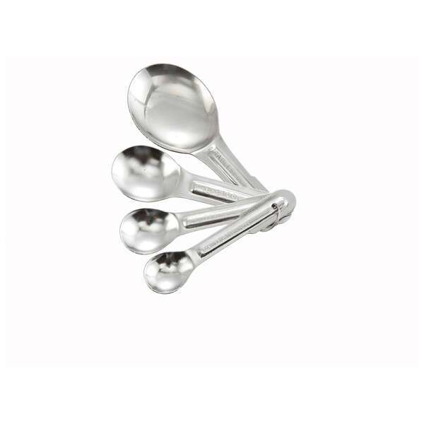 - MSP-4P, Stainless Steel Measuring Spoons, 4-Piece Set