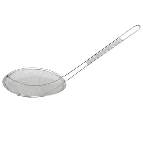 - MSS-6, 6-Inch Stainless Steel Single Coarse Mesh Strainer