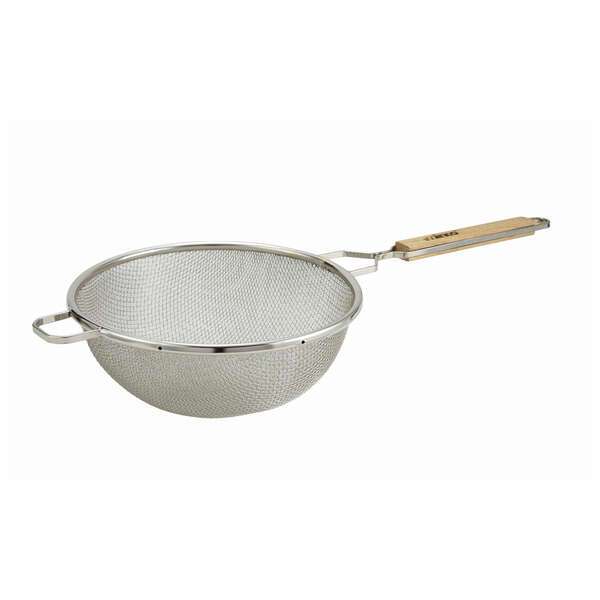 - MST-10D, 10.5-Inch Medium Double Mesh Strainer