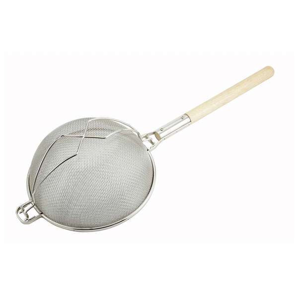 - MST-14D, 14-Inch Double Mesh Strainer with Reinforced Bowl