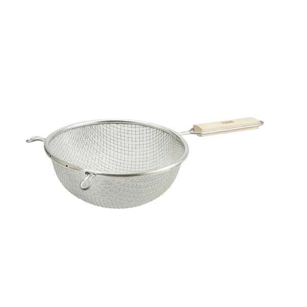- MST-8D, 8-Inch Medium Double Mesh Strainer