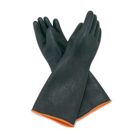 - NLGH-18, Natural Latex Gloves, 10-1/2" x 18-1/2", Heavy-duty