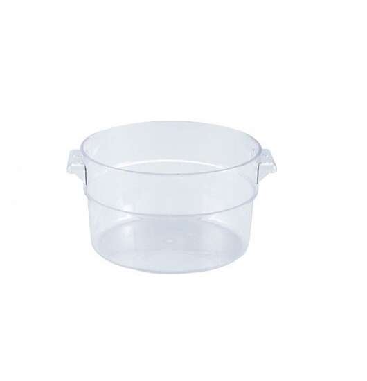 - PCRC-12, 12-Quart Polycarbonate Round Storage Container, NSF